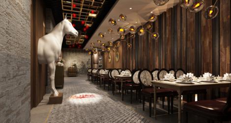 印象餐廳，靈感來自于自然。