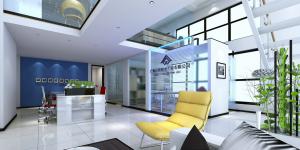 漂浮的建筑-萬科大廈，萬堡防水公司辦公室裝修！